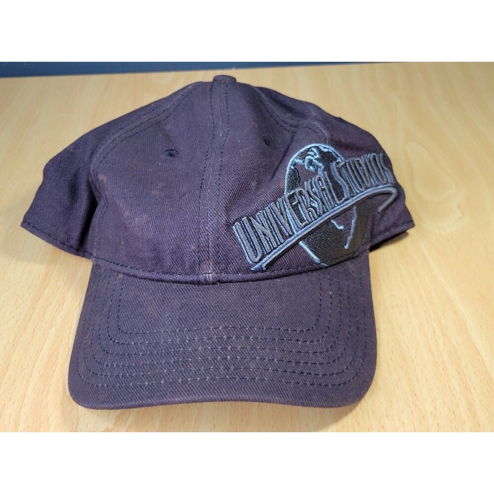 Universal Studios Hat Cap Navy Blue Adjustable Strap 100% Cotton Netflix License